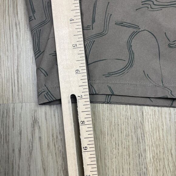 prAna Shorts Mens Medium Athletic Drawstring Lined Recycled Polyester Running - Picture 10 of 11